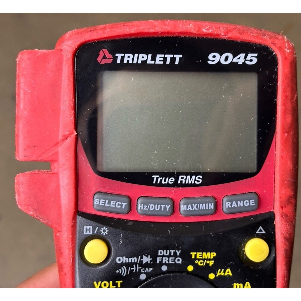 Triplett 9045 True RMS Cat III 6000 Count Digital Multimeter - Picture 2 of 12